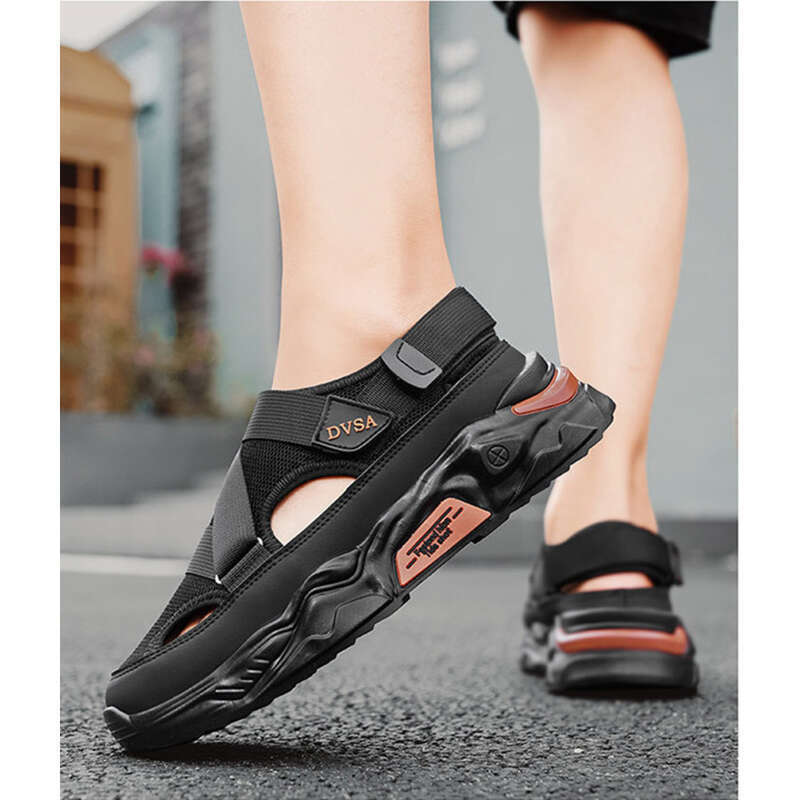 Men's Summer Sandals, Non-slip, Lightweight, Youth Perforated, Breathable Mesh, Comfortable To Wear_voghion.com