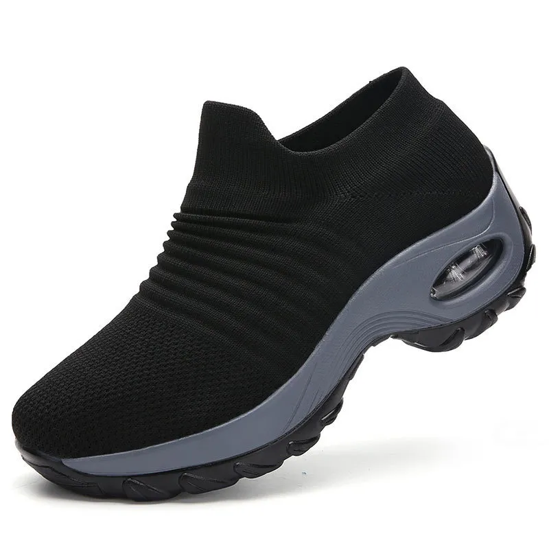 Air Cushion For Men And Women Same Style Fitting Shoes Socks Breathable Slng Heels Casual Sports Shoe_voghion.com