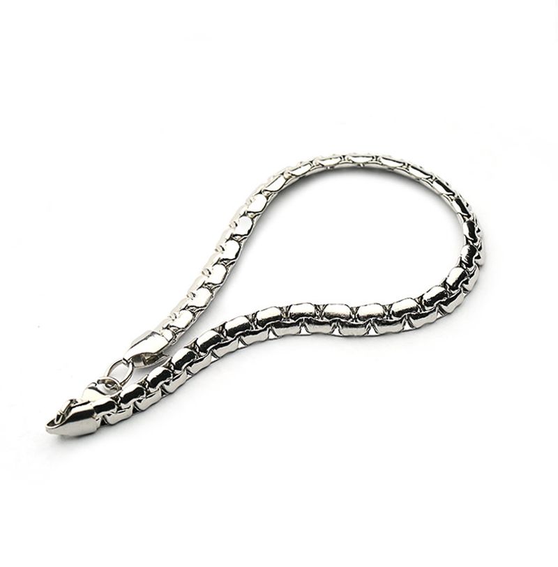 Modern Simple Classic Style Solid Color 304 Stainless Steel Bracelets In Bulk_voghion.com