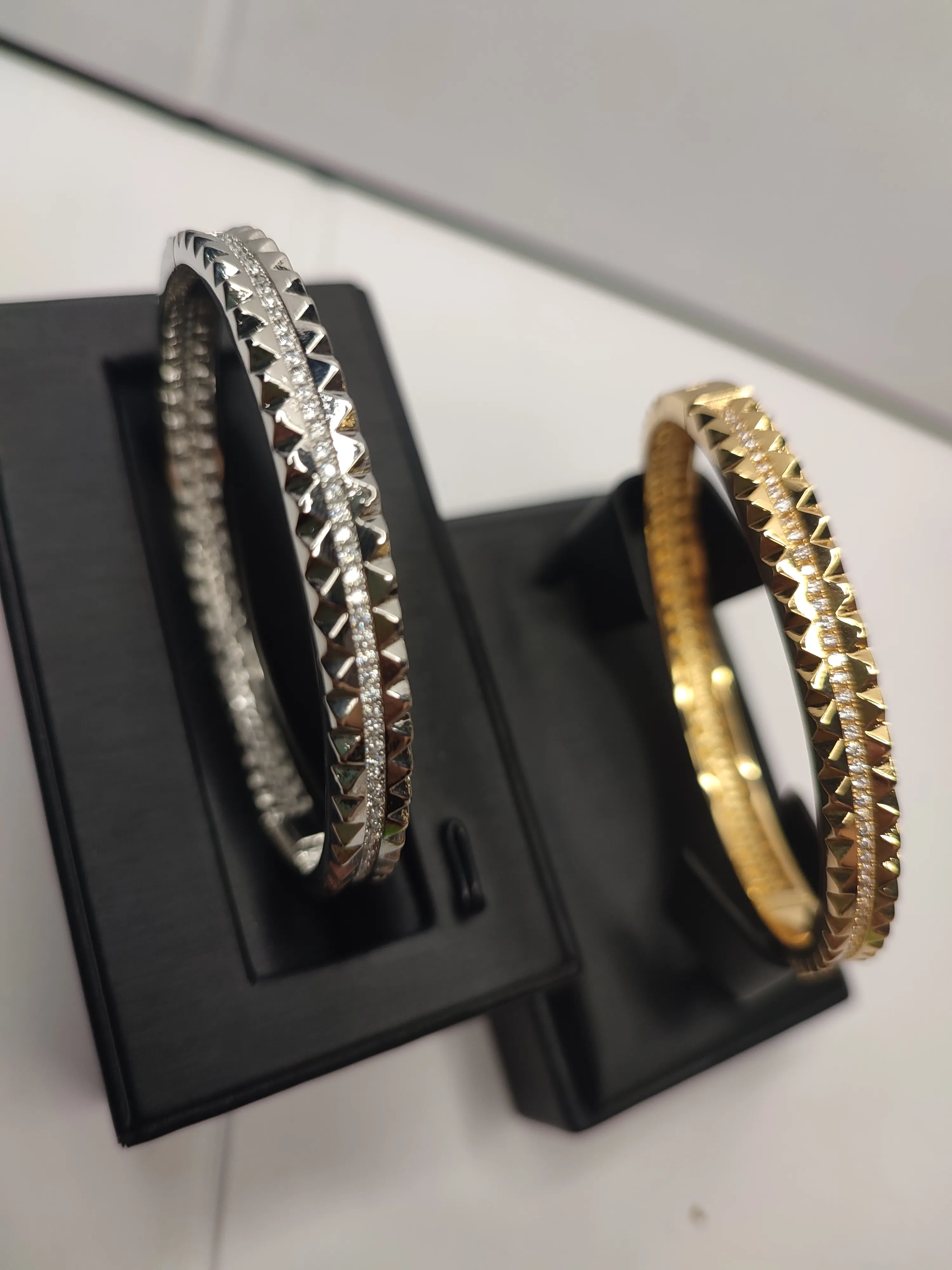 heren armband goud Gear designer sieraden femme bangle sier set diamant Love Vrouwen Mannen paar armbanden sieraden kettingen_voghion.com
