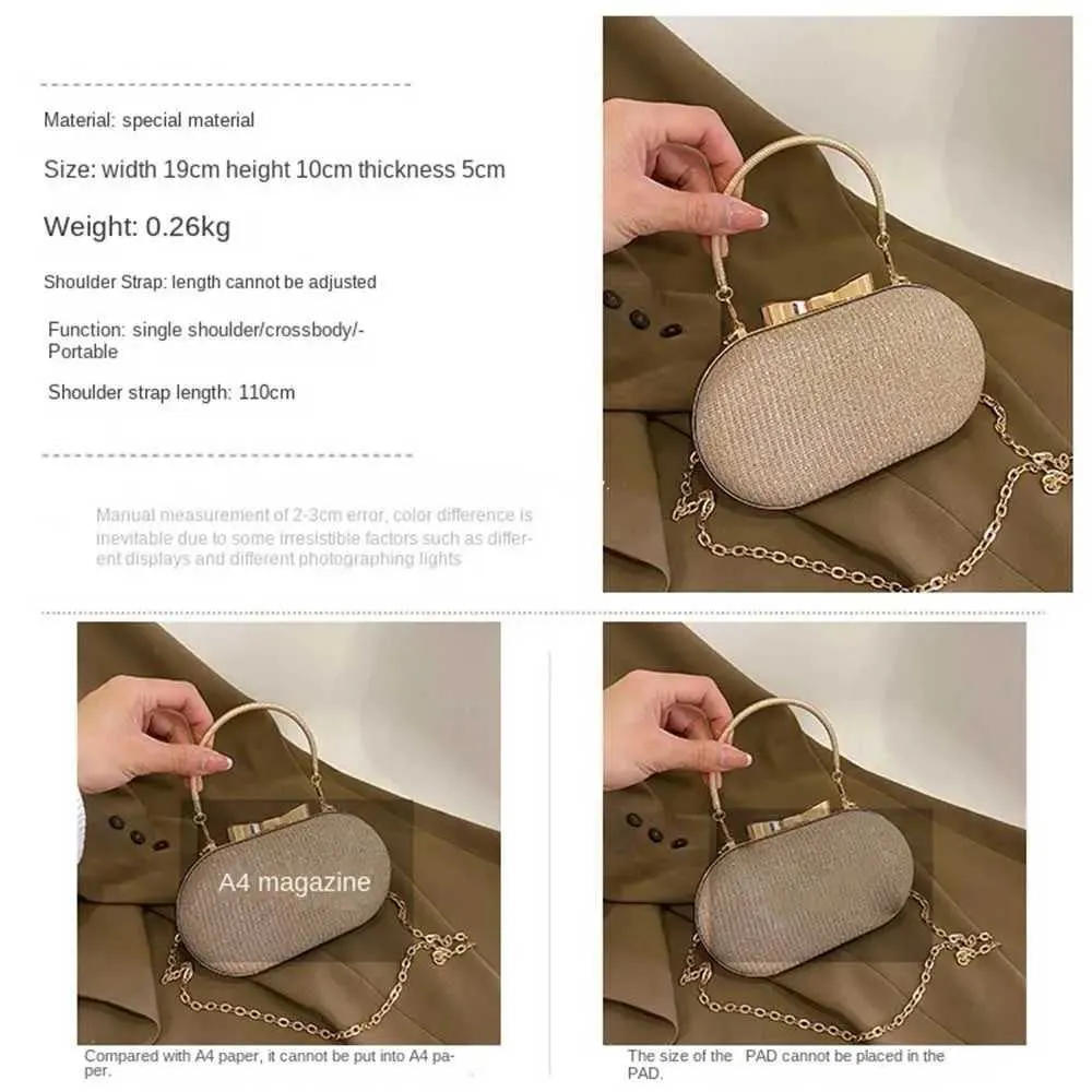 Geantă de seară pentru femei, geantă de mână strălucitoare în formă de inimă, geantă de umăr metalică cu lanț la modă, geantă crossbody pentru femei, purseC241218_voghion.com