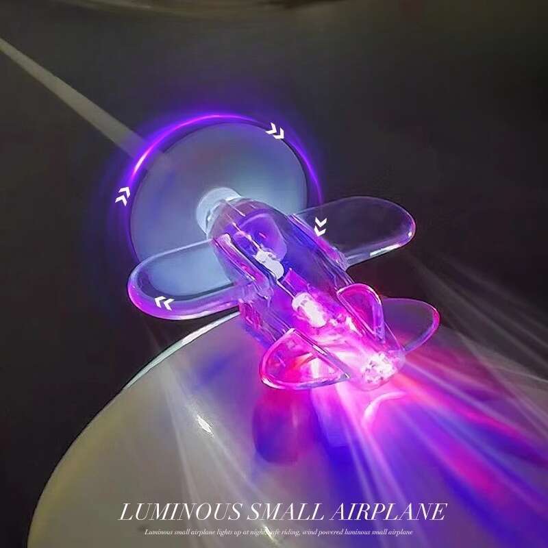 Windkrafterzeugung, Einkaufszentrum Flugzeug, Ambient Electric Bike, Motorrad, LED helles Licht, Autodekoration,_voghion.com