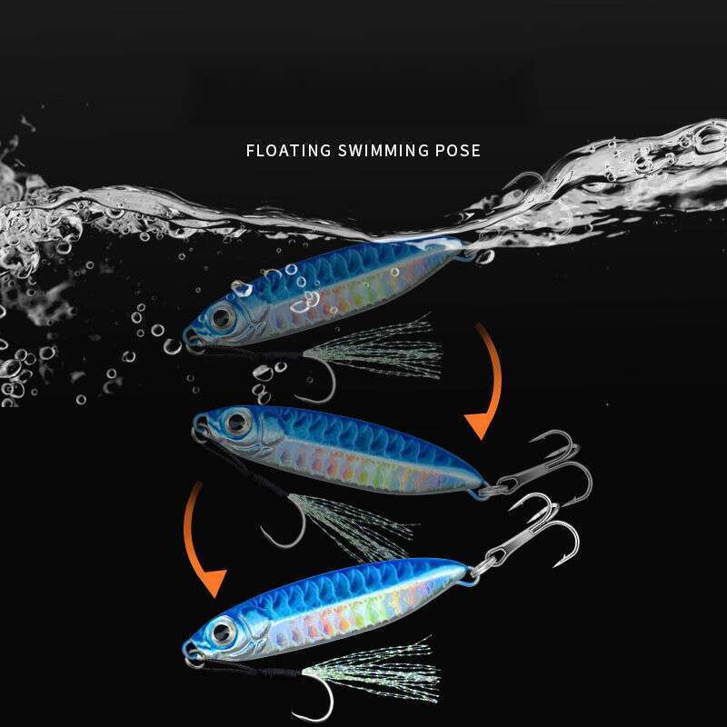 Fish Scale Pattern Small Iron Plate For Fishing_voghion.com