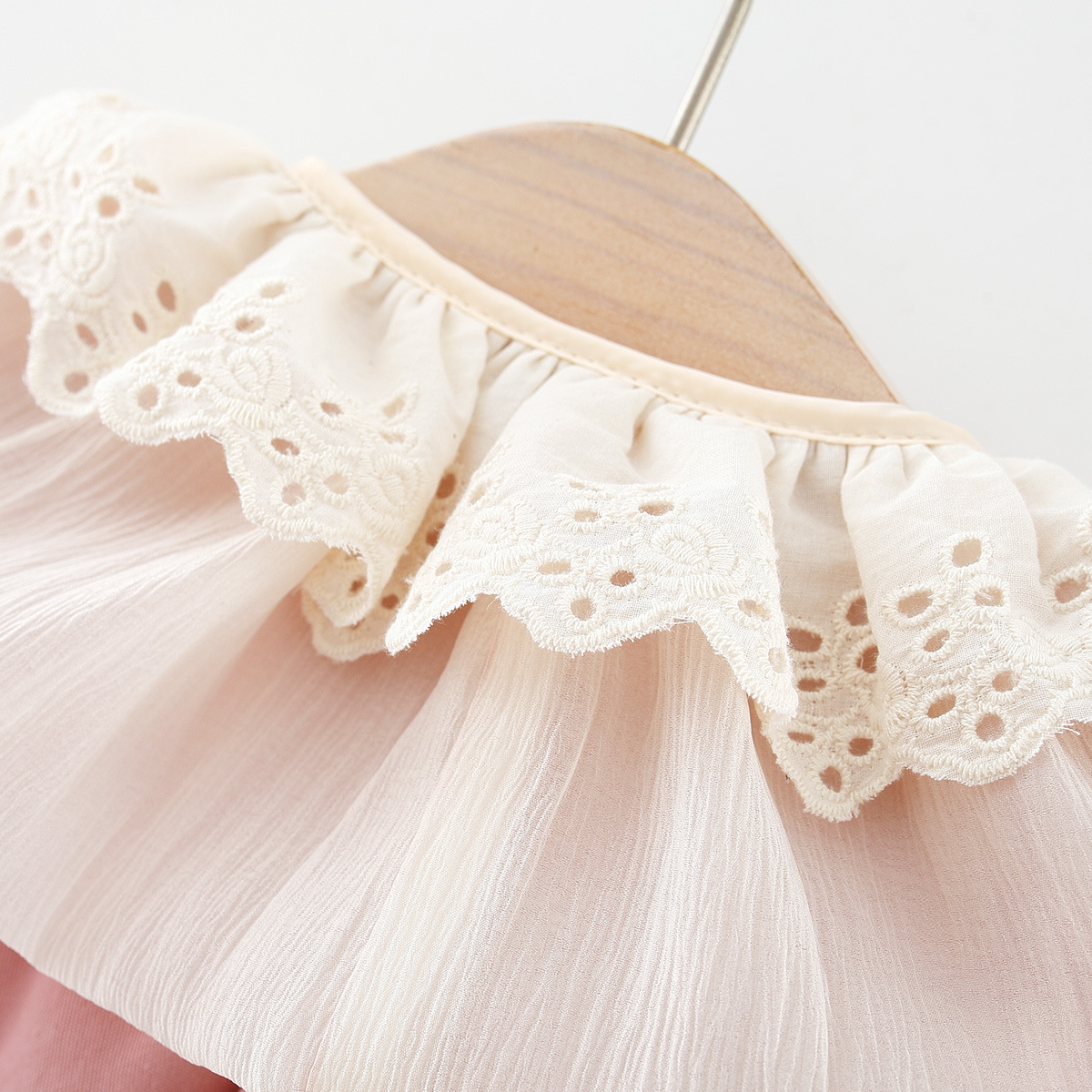 Baby Girl Autumn Coat Lace Doll Collar Trench Coat Trendy Children's Clothing_voghion.com