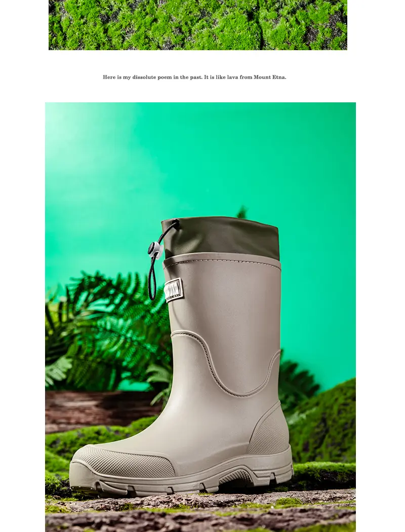 Herren Regenstiefel Und Schneestiefel Für Arbeit Und Sicherheit_voghion.com