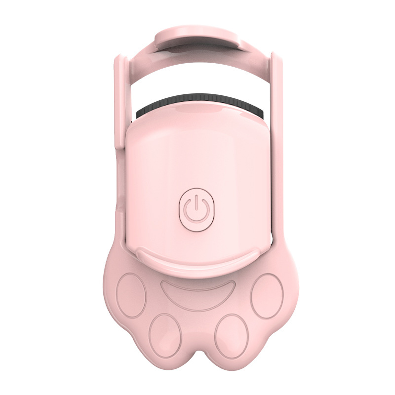 Cat Paw Electric Heated Eyelash Curler Eyelash Curler With Heating 2 Level Temp Lash Curling Tool For Women Last All Day_voghion.com