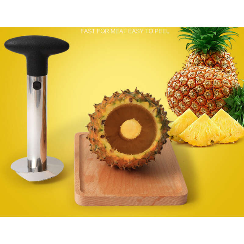 Curățător de ananas din oțel inoxidabil/curățător de ananas/curățător de fructe, curățător de miez_voghion.com