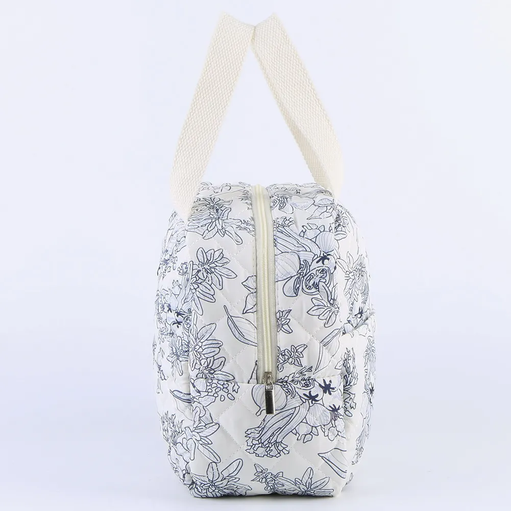 Insulated Lunchbox Storage With Aluminum Foil Quilted Thermal Lunch Box Bag Multi-Function For Work Office School_voghion.com