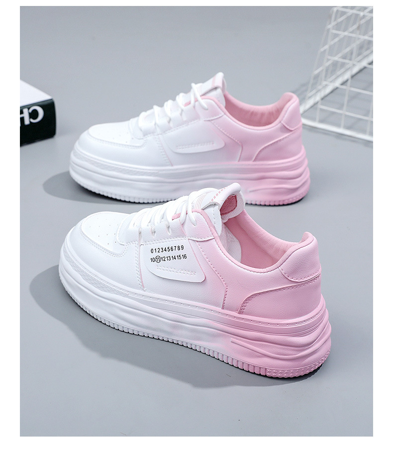 Bequeme Damen Sneaker Aus Leder Für Sport Und Freizeit_voghion.com