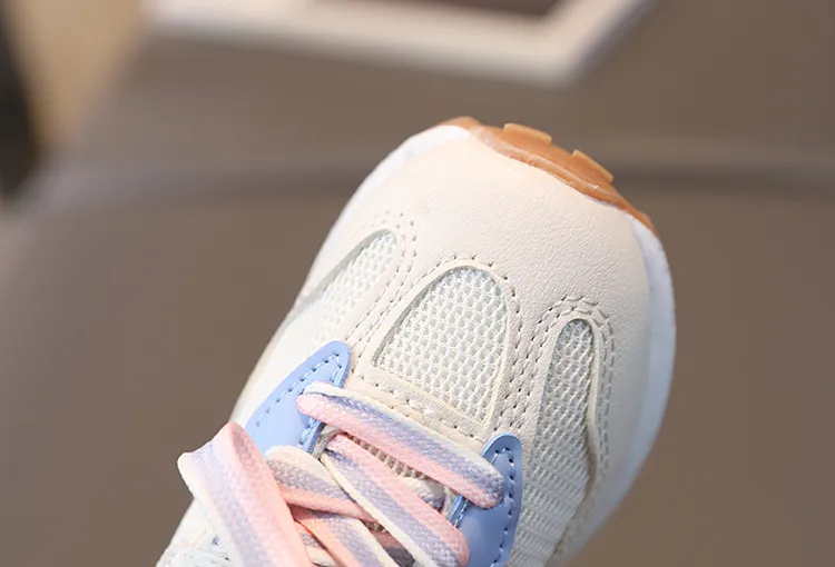 Children Kids Toddler Sneakers Running Anti slip Soft Bottom Comfortable Little Happysteps Boys Girls Casual Sport Shoes_desvips.com