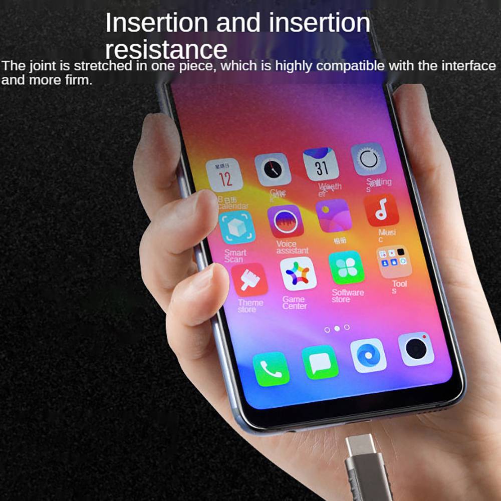 LANSKLBD Hannord USB3.2 10Gbps Cable USB A to Type-C 3.2 Data Transfer USB C SSD Hard Disk Cable 3A 60W Quick Charge 3.0 Charge Cable_voghion.com