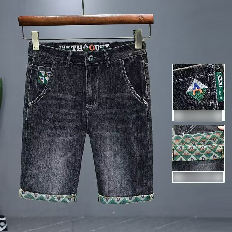 Men's Clothing Y2K Big Boy Jeans Pants Hip-hop Cartoon Pattern Embroidery Loose Jeans Men's Trend