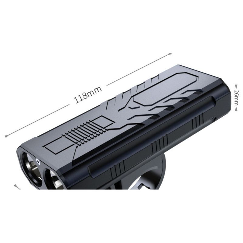 Bicycle Headl, Riding Strong 2-in-1 Waterproof Illumination Flashl, Super Br Buckle Student Mountain N_voghion.com
