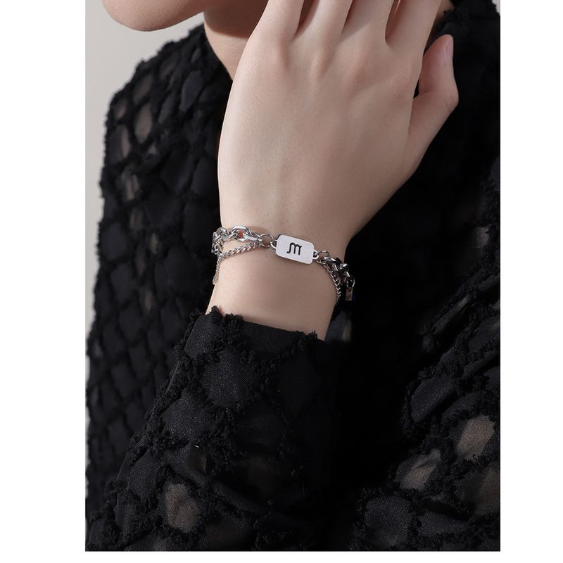 Twee Zodiac Light Nischendesign-Accessoires, hochwertige und vielseitige Herren- und Studentenarmbänder für Damen_voghion.com