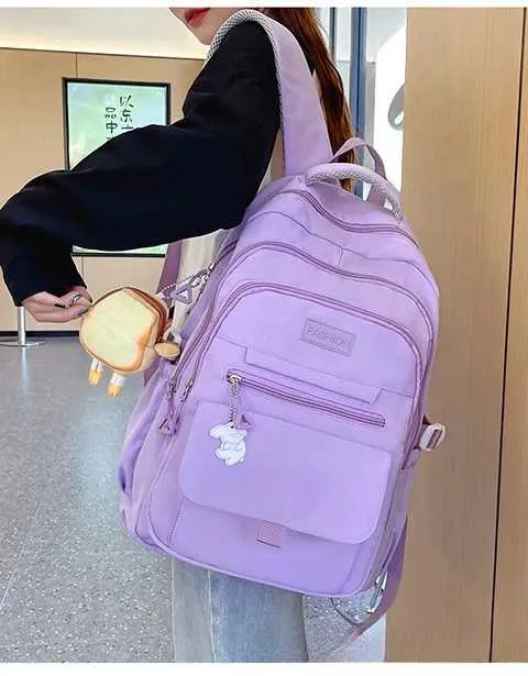 Women Boys School Backpack for Teenage Youth Girls Kawaii Student Kids Rucksack Laptop Books Bag Bolsas_voghion.com