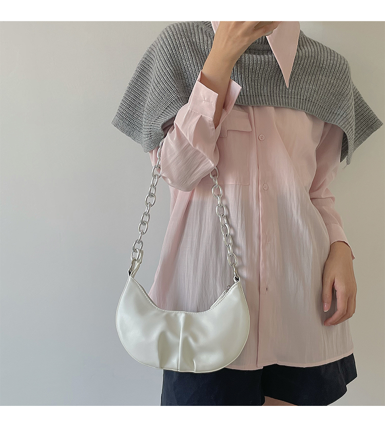 Ljetna ručna torba za preko tijela s jednim lancem, u obliku oblaka, jedinstvenog dizajna, nova torba za rame_voghion.com