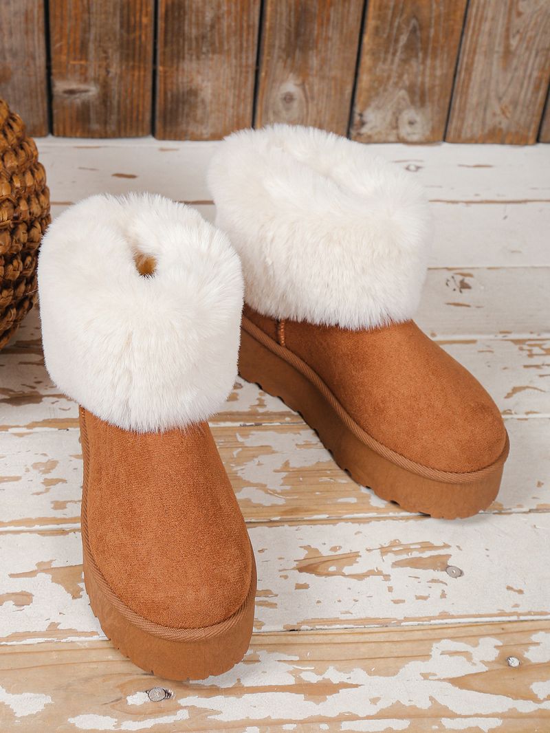 Neue Sohle kurze Cyder mit einem dicken Slip-On aus Baumwolle_voghion.com