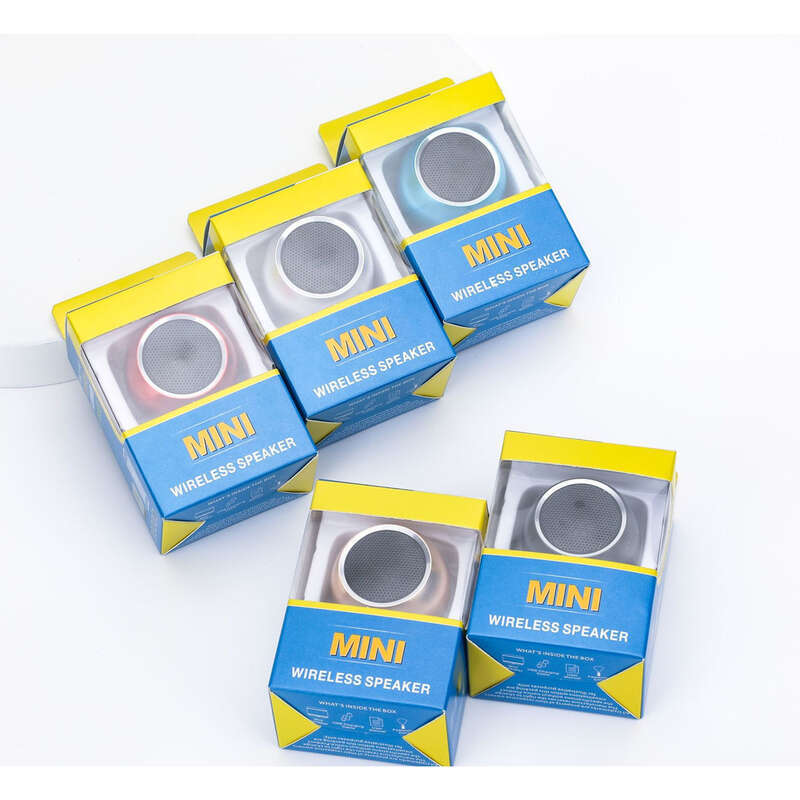 Mini subfalante de metal, alto-falante Bluetooth portátil criativo para áreas externas_voghion.com