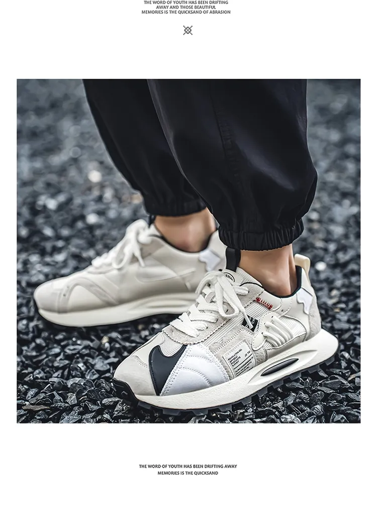 Breathable Lightweight Running Shoes Mesh Sneakers For Men_voghion.com