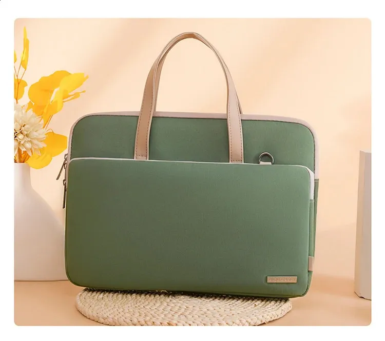 Laptop Sleeve Bag For book Air 13 14 15.6 inch Protective Carrying Case Shoulder Handbag 240907_voghion.com
