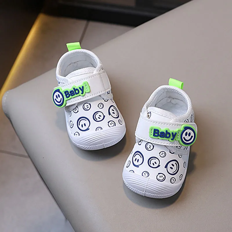 Chaussures de premiers pas pour bébé fille et garçon, baskets souples pour nouveau-né, chaussures décontractées pour tout-petits, tailles 16 à 21_voghion.com