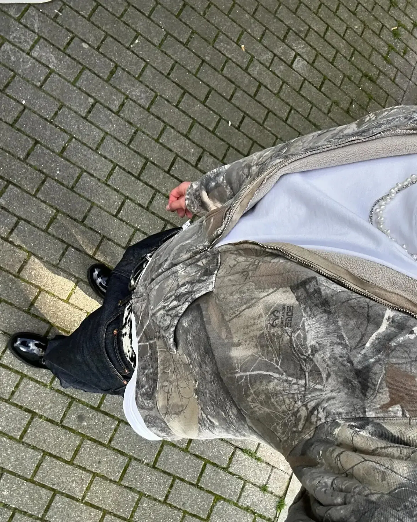 Y 2kHip Hop Street Clothing Zipper Women Camo Pattern Hoodie Y2K Haruku Men and Sports Shirt Fashion Casual Top_voghion.com