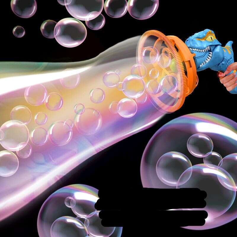 【 96% Positive Review Rate 】 New Electric Internet Famous Gun, Children's Handheld Automatic Bubble Machine, Dinosaur_voghion.com