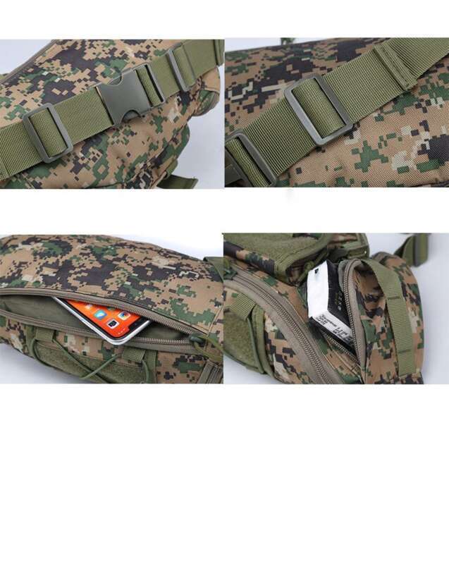 Utomhussport D5 Trippelverktygsväska Mobil Mini Arméfläkt MOLLE Expansion Bekväm Användning Multifunktionell Väska_voghion.com