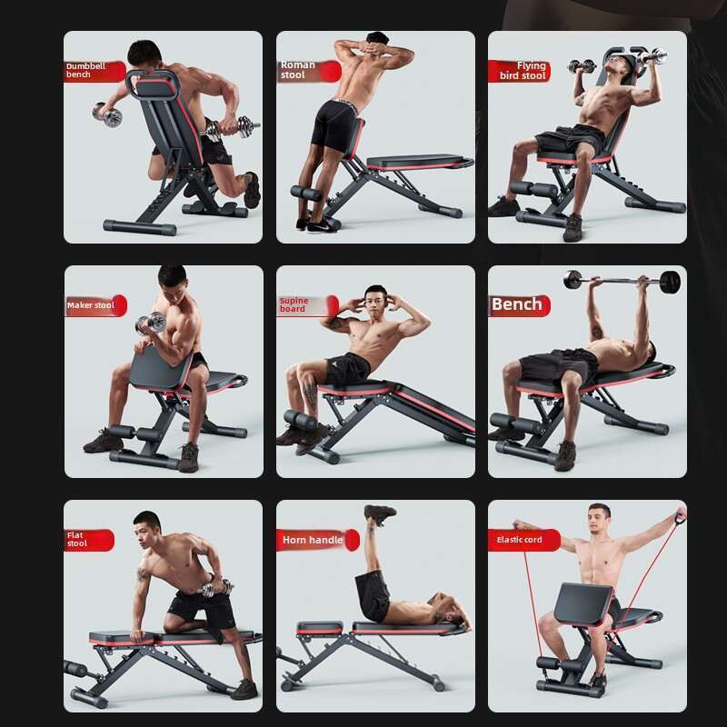 Goed nieuws voor thuisfitnessliefhebbers: professionele halterstoelen, volledige dekking van bankdrukken en sit-ups_voghion.com