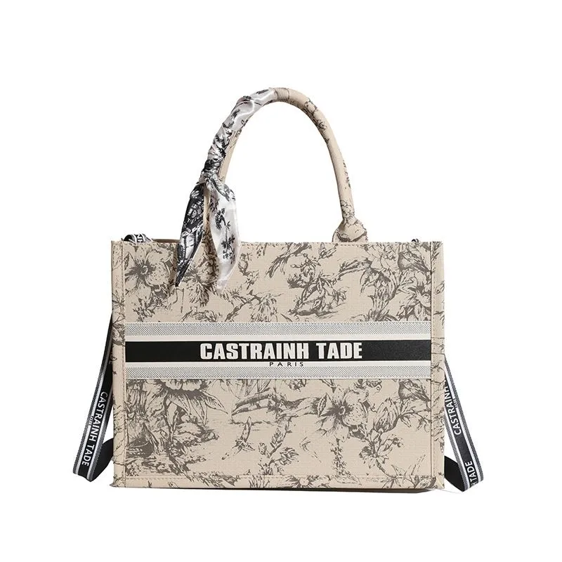 Embroidered Designer Shoulder Handbag For Women Large Capacity_voghion.com
