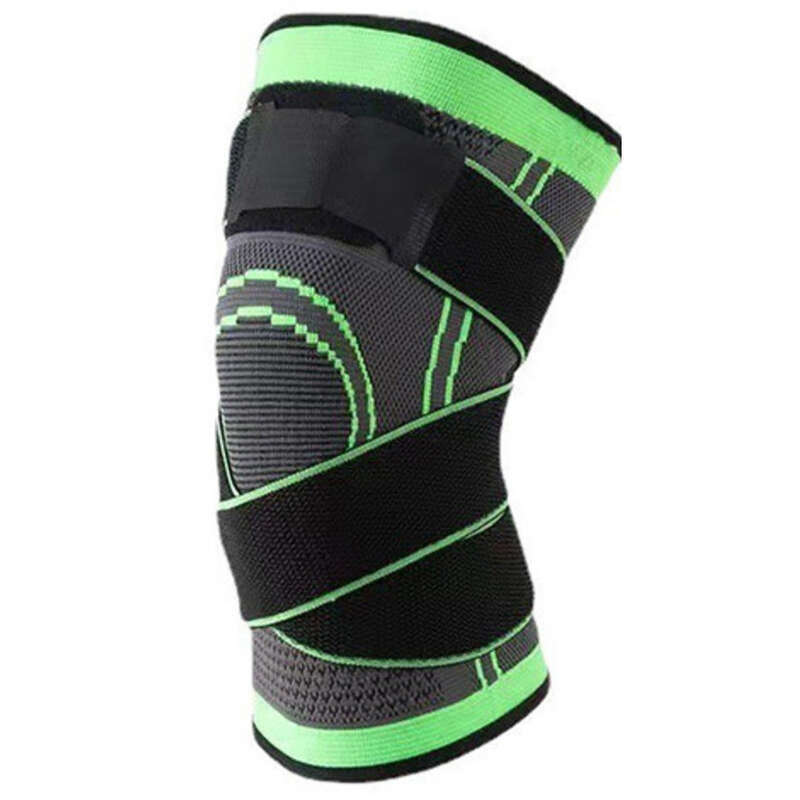 Sports Knitted Basketball Knee Leg Protectors Outdoor Cycling With Elastic And Breathable Straps For Anti Slip_voghion.com