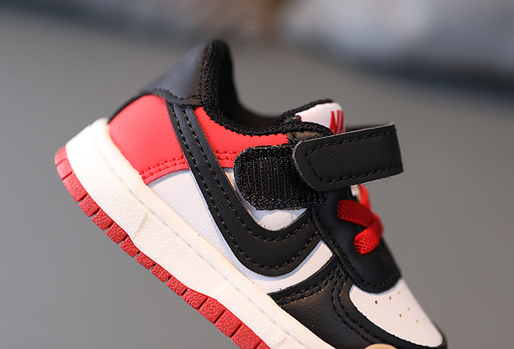 XUANMU Children's Sports Shoes Boys And Girls Casual Board Shoes Comfortable Low-top Breathable Soft Sole Style Versatile Z0155_voghion.com