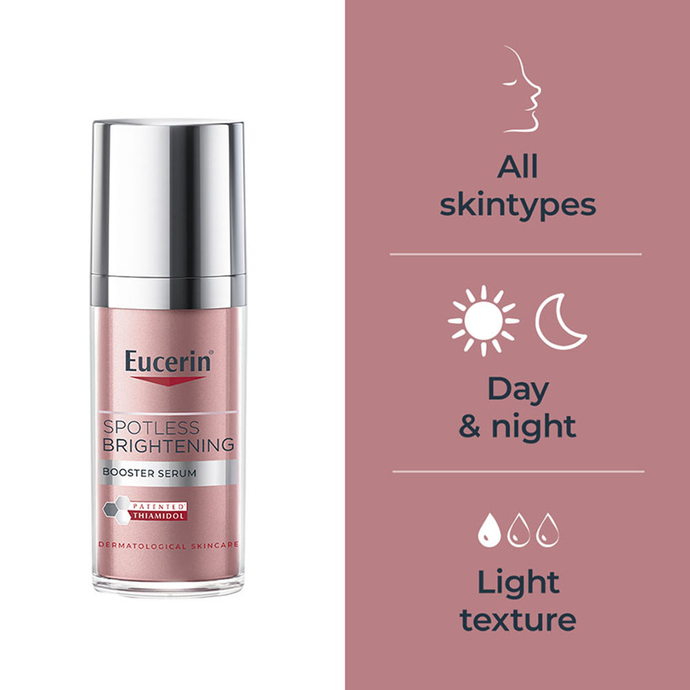 Eucerin Spotless Brightening Booster Serum 30ml  Whitening  Diminish Dark Spots  Pigment Spots  Derma Skincare_voghion.com