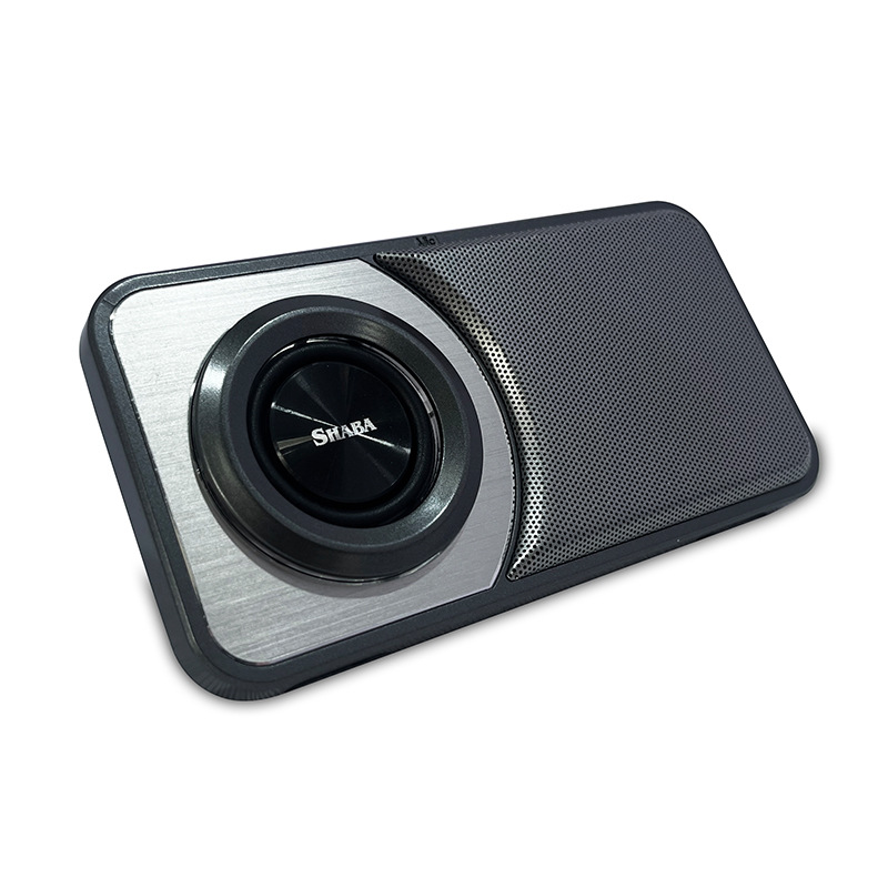 Bærbar Bluetooth-højttaler Ultratynd trådløs mini smart udendørshøjttaler med HD-lyd og bas, til fest, hjem, camping_voghion.com
