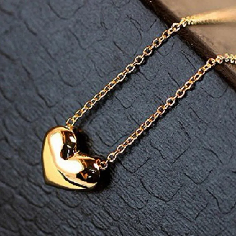Chaînes Sexy Été Mode Amour Collier Femme Chaîne En Os Plaqué Or Coeur Cou Bijoux De Corps Bracelet De Cheville Ornement_voghion.com