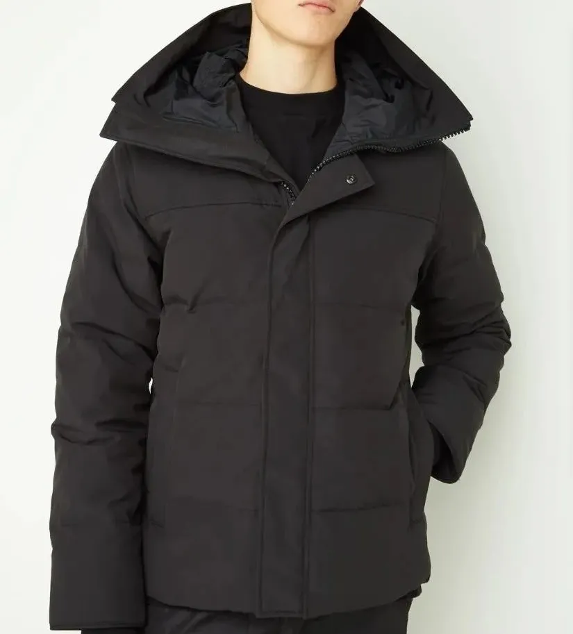 Winter Parka For Men - Duck Down Puffer Jacket With Fur Trim Hood_voghion.com
