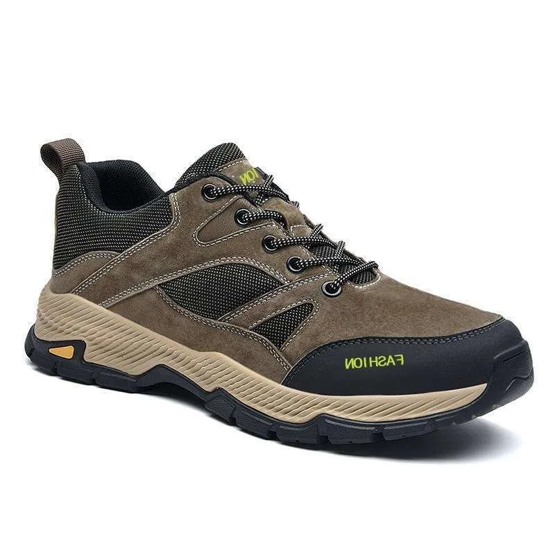 New Sports For Men Outdoor Climbing And Wading On Foot Light Anti-slip Wear-resistant Soft Soled Mountaineering Shoes_voghion.com
