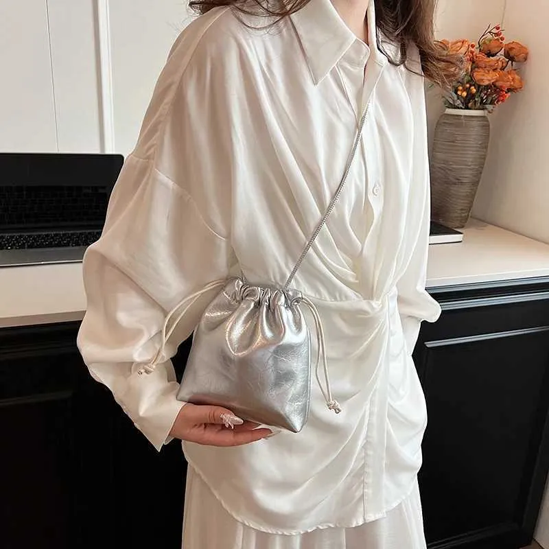 Sac à main bandoulière femme drawstring en similicuir élégant_voghion.com