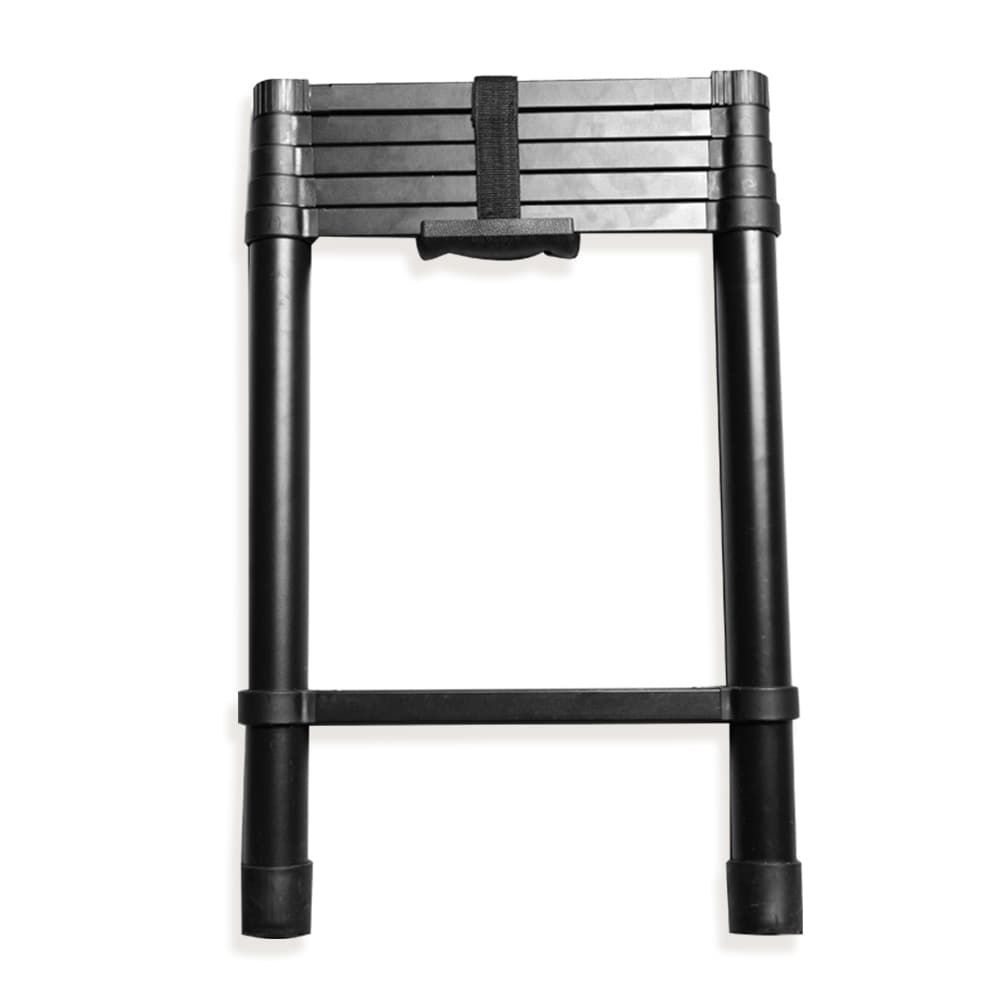 Portable Folding Aluminium Telescopic Ladder Non-Slip Extension Telescoping Ladder With Hooks Roof Top Tent And Roof Rack Use_voghion.com