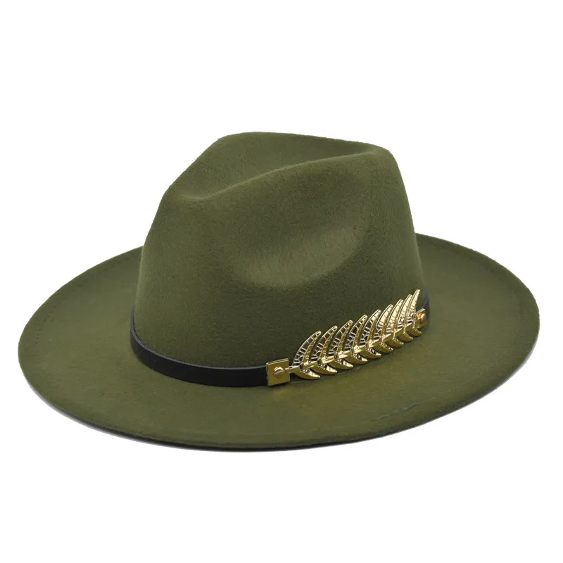 Berretti 2024 di alta qualità vintage classico feltro jazz cappello Fedora a tesa larga cloche cowboy Panama per le donne uomini bombetta_voghion.com