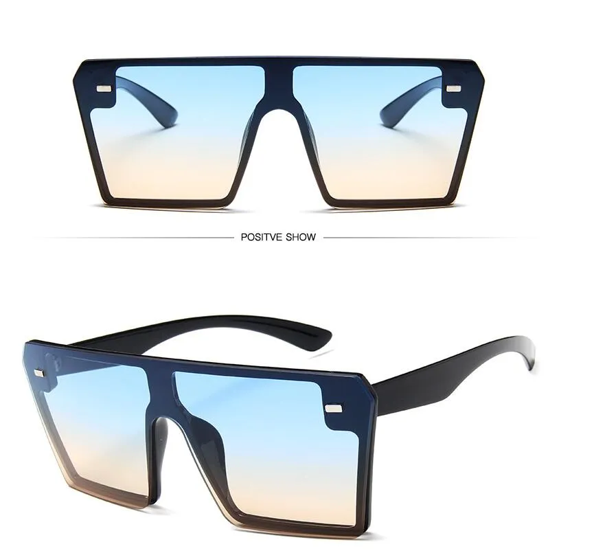 Square Frame Sunglasses Vintage Style For Women Uv Protection_voghion.com