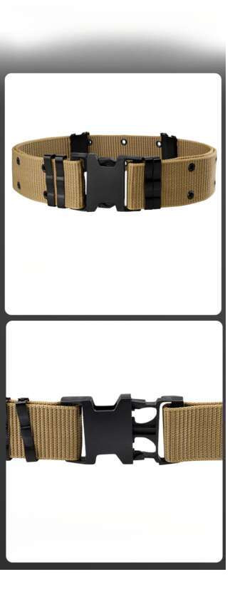 Tactical American S Outdoor Military Training Mountaineering Military Fan BDU Safety Organisation Belt_voghion.com