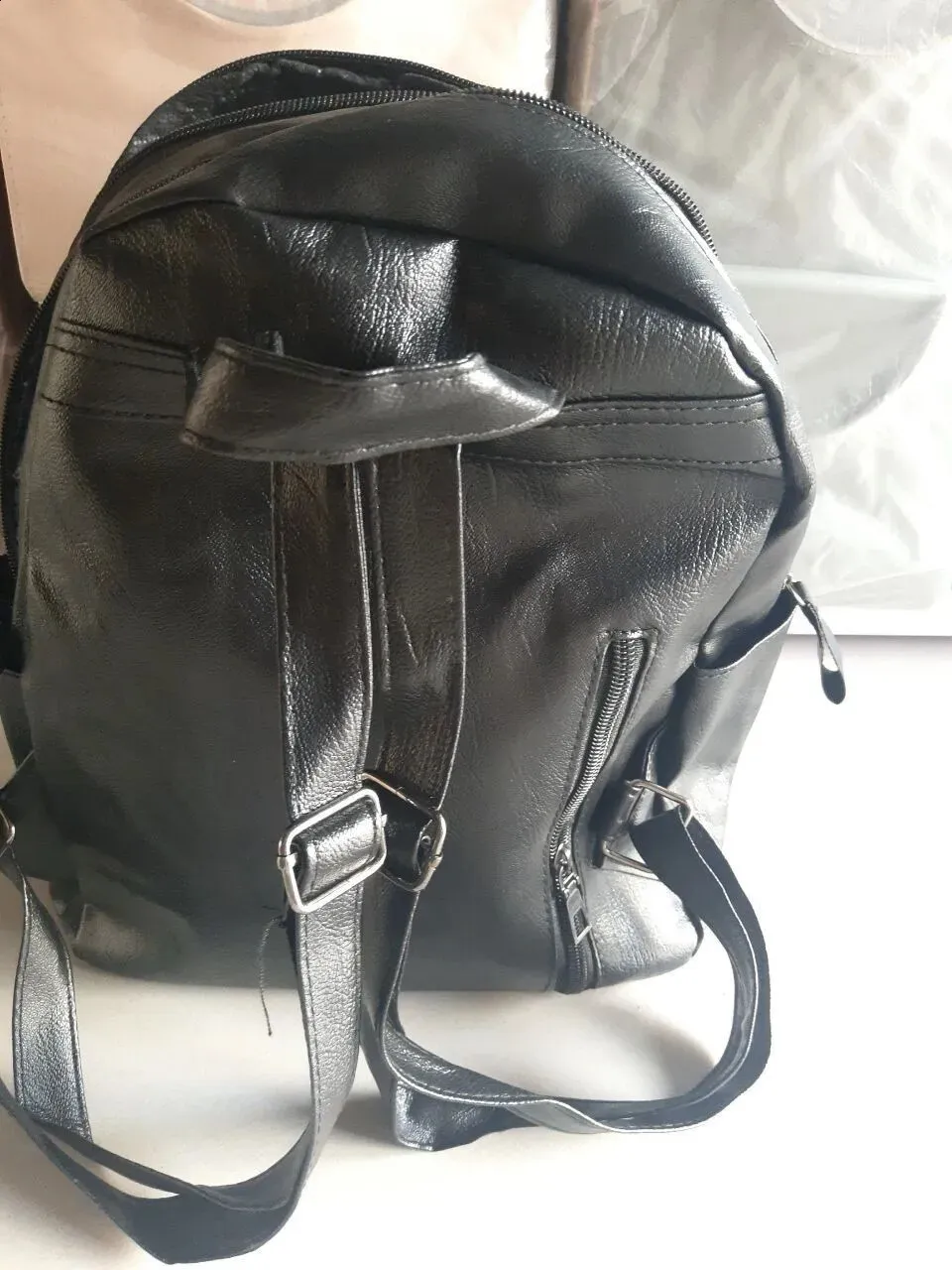 Large Capacity Women's Leather Backpack Vintage Travel School Bag_voghion.com