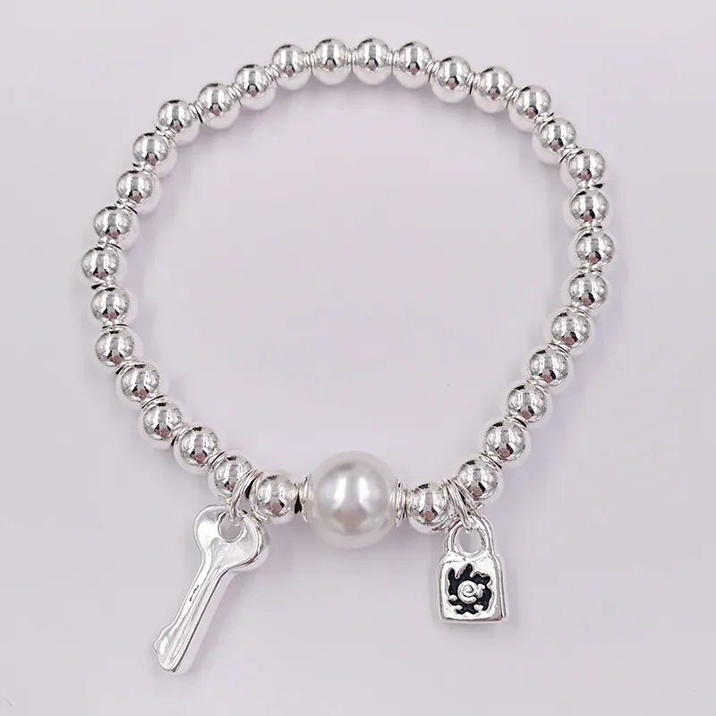 Breloques DIY mauvais œil fournitures de fabrication de bijoux UNO de 50 KEY Bracelet en argent sterling pour femmes bracelets chaîne de cheville ensembles de perles anniversaire_voghion.com