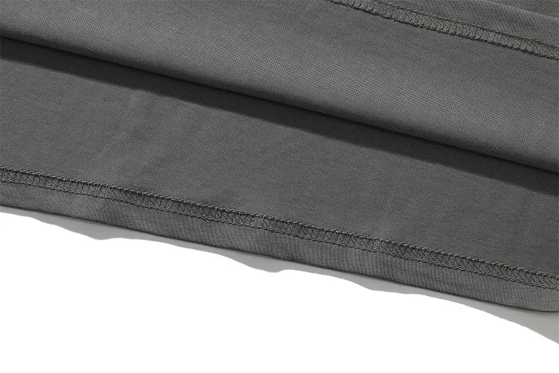 Conjunto de sudadera con capucha y pantalón de algodón holgado_voghion.com