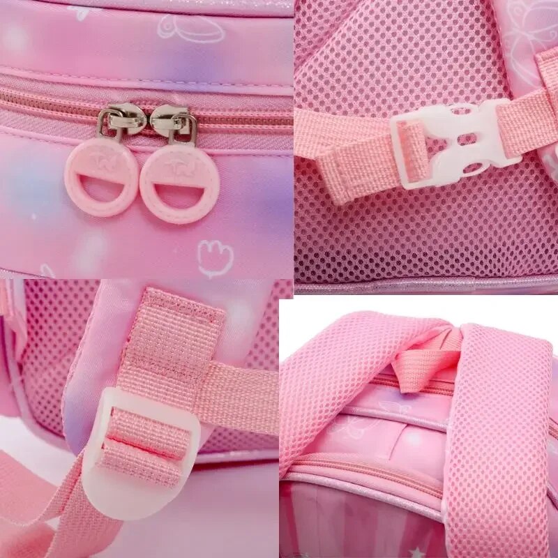 Cartoon Waterproof Children's Bookbags Cute Unicorn Mermaid Girl Backpack New Design School Bag_voghion.com