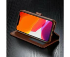 EVERLAB Leder-Brieftaschen-Flip-Case mit Kartenhalter und Ständer für iPhone 13 Pro Max (Pink)_voghion.com