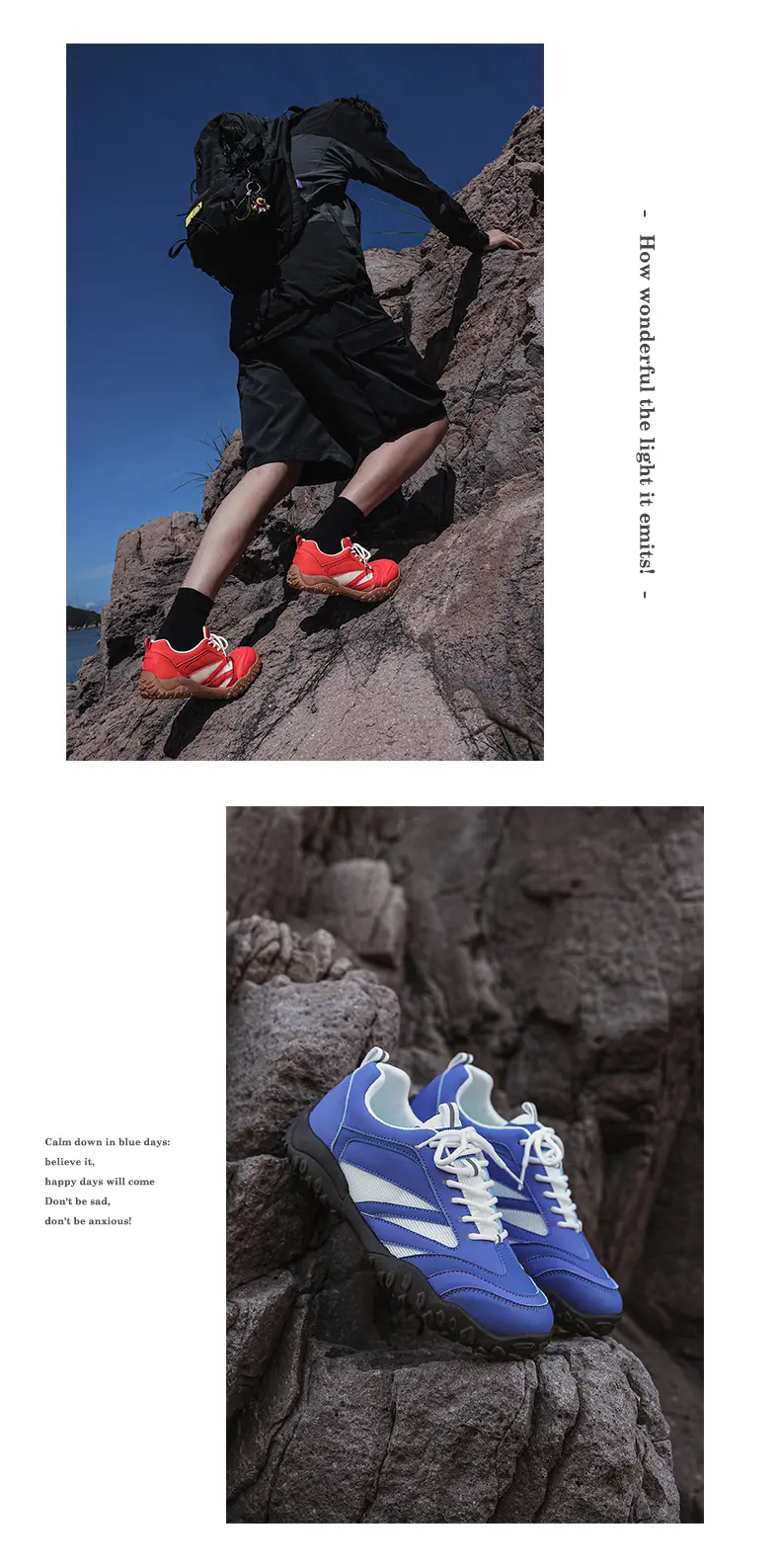 Men's Mesh Running Shoes Casual Breathable Lightweight Trainers_voghion.com