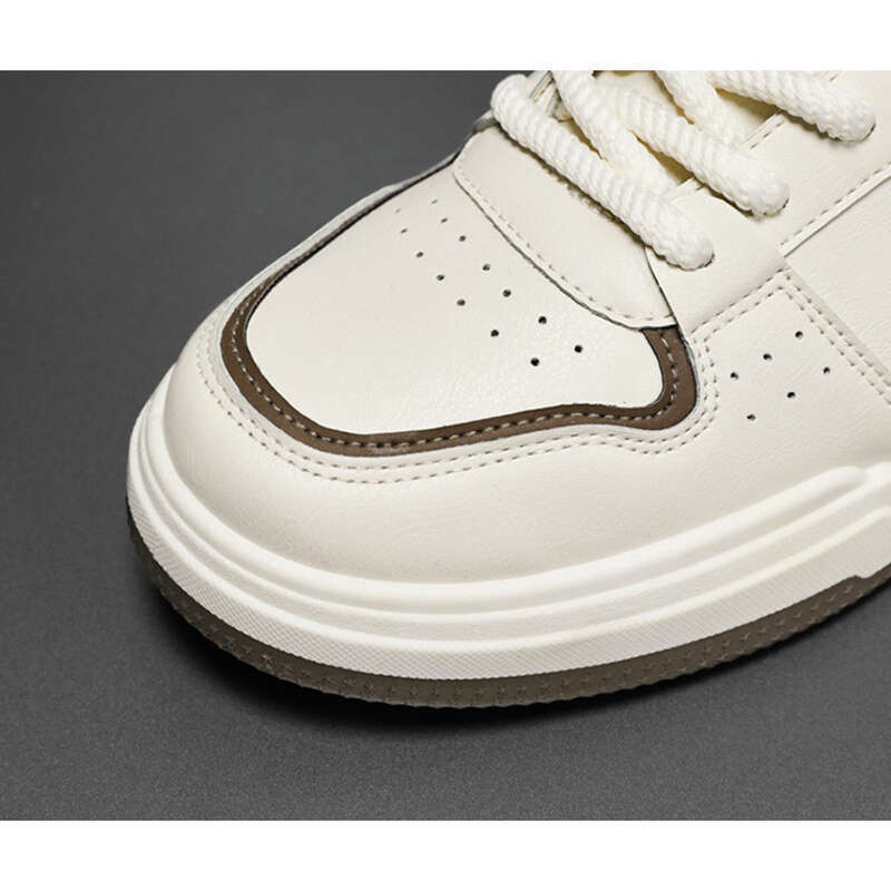 Weiße Atmungsaktive Herren Freizeitschuhe Für Den Sommer_voghion.com
