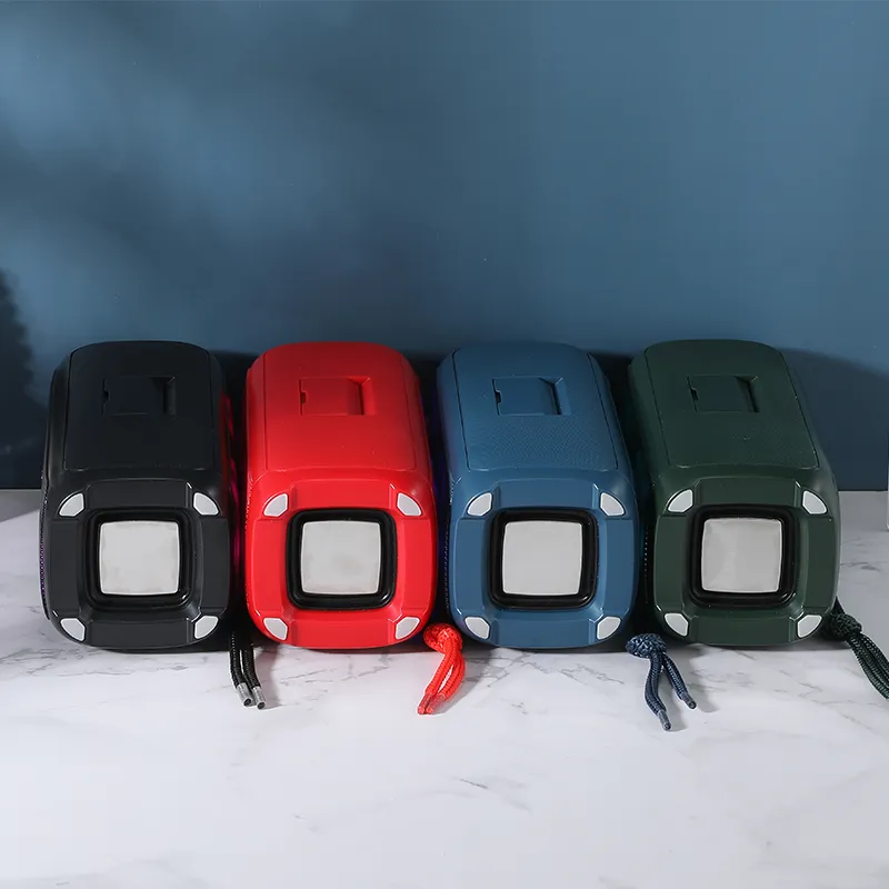 TG333 Portable Wireless Bluetooth Subwoofer Waterproof Outdoor TF USB Stereo With Phone Stand Speaker_voghion.com